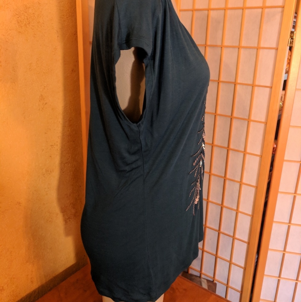 Apt 9, embellished shirt, NEW with tags, lg - Picture 3 of 8